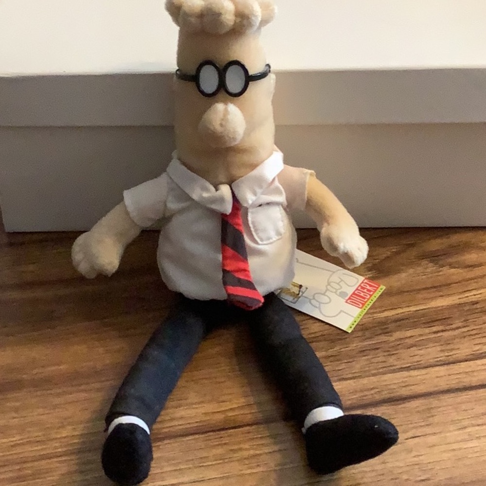 Vintage Dilbert with Tag Attached